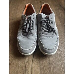 Piloti Drift Smoke Italian Nubuck Leather Driving Shoes Sneakers Size 11